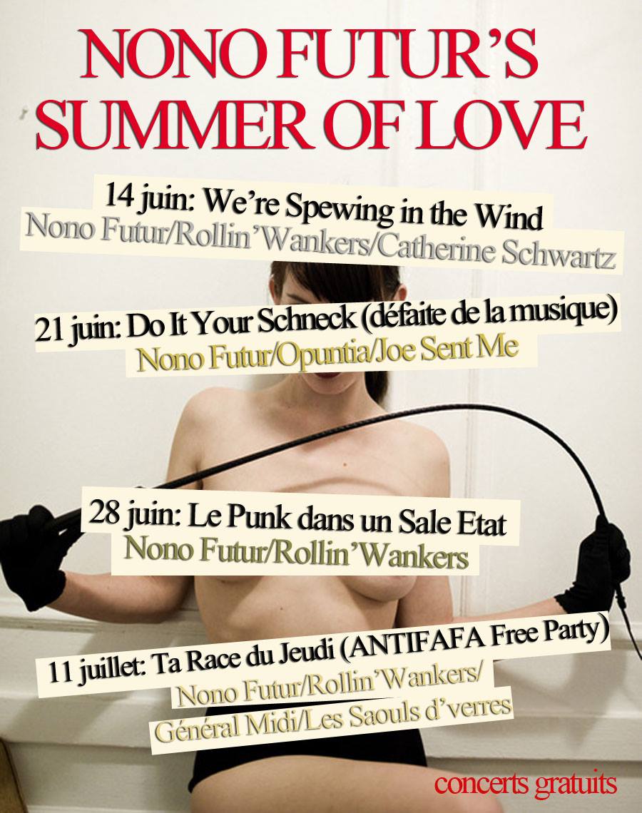 Affiche concert avec Nono Futur